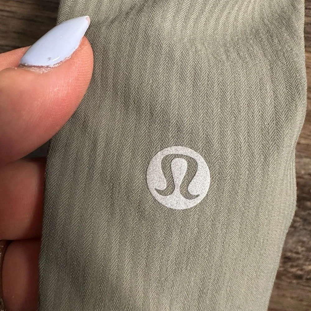 lululemon athletica Dance Studio Green Track Pants Joggers - Picture 3 of 6